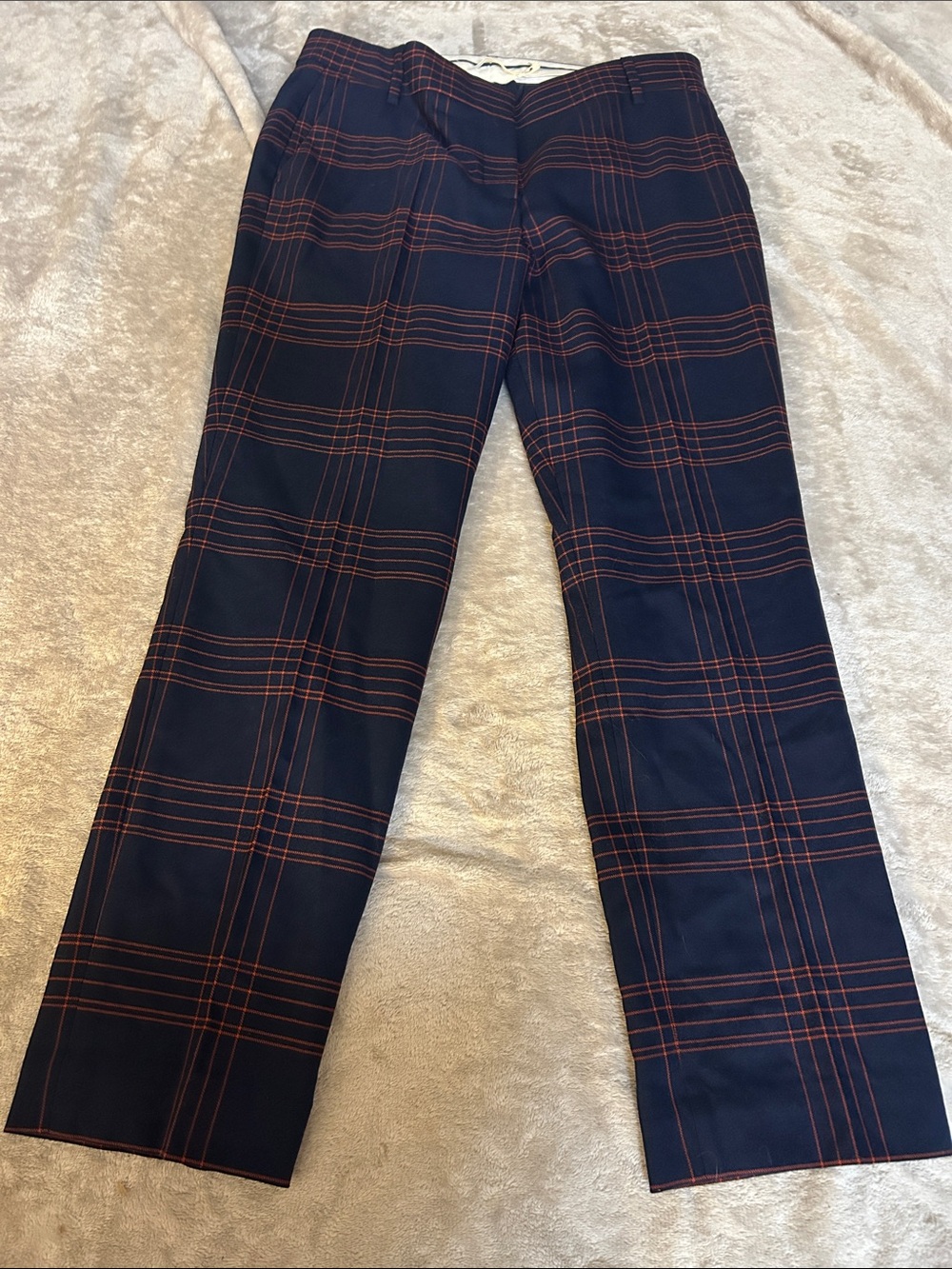 Tory sport wool plaid golf pants
